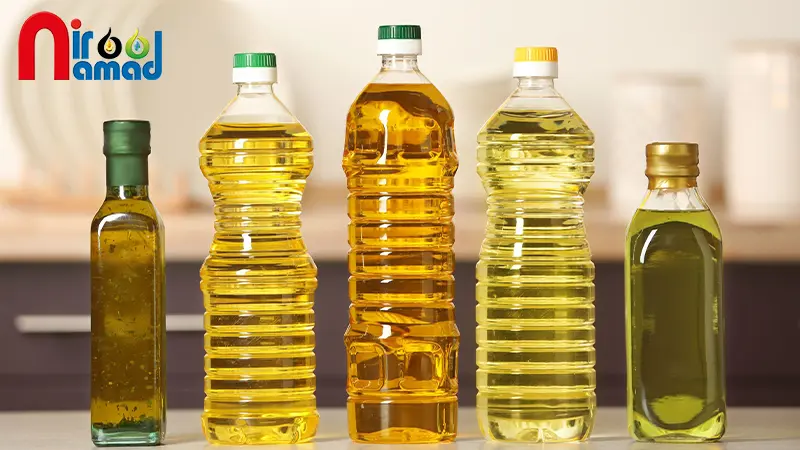 تفاوت رنگ روغن تصفیه شده و تصفیه نشده