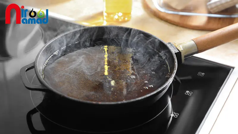 نشانه های روغن غیرقابل استفاده