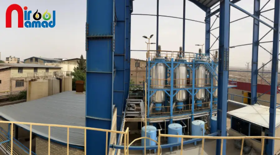 خط بازپالایش روغن کارکرده نیرونماد