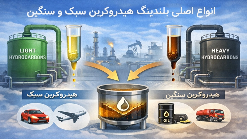 انواع اصلی بلندینگ هیدروکربن