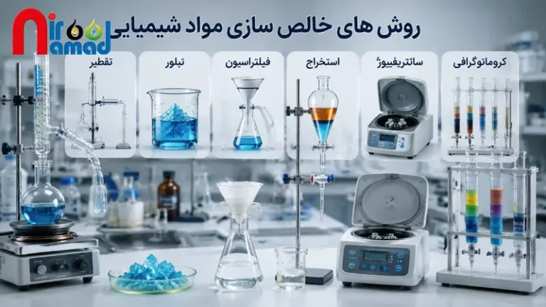 روش های خالص سازی مواد شیمیایی