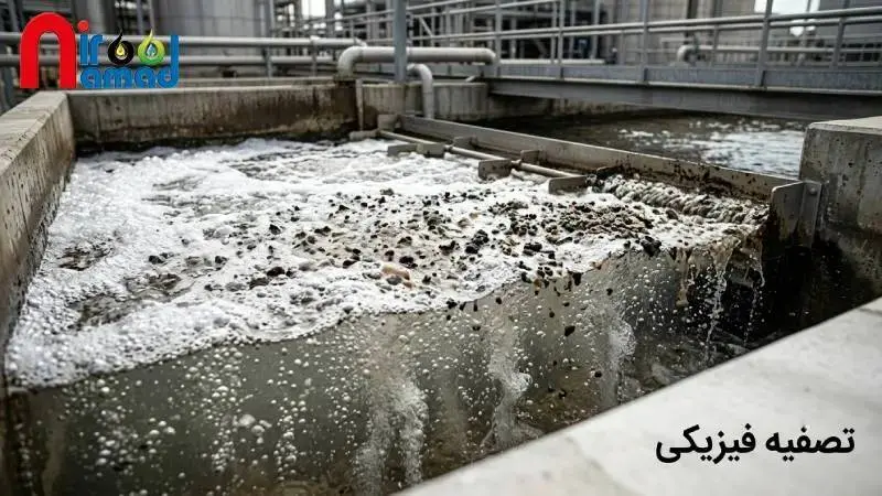 تصفیه فیزیکی در پساب پالایشگاه