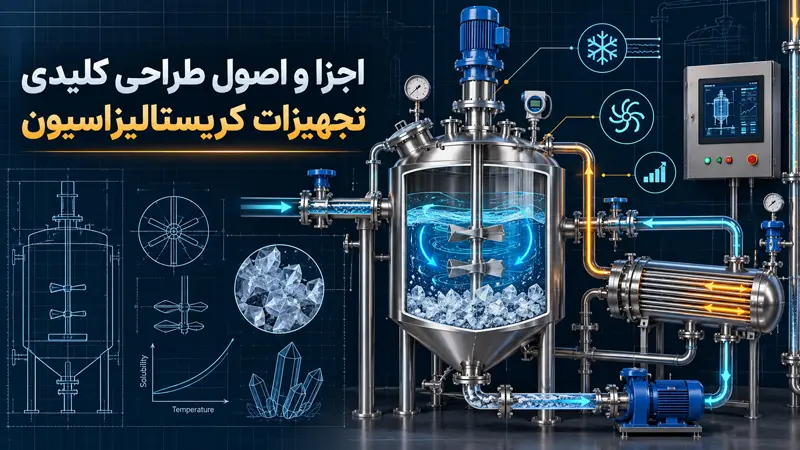 اجزا و اصول کلیدی کریستالیزاسیون